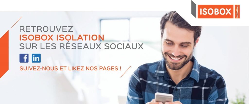 Bannière réseaux sociaux ISOBOX Isolation